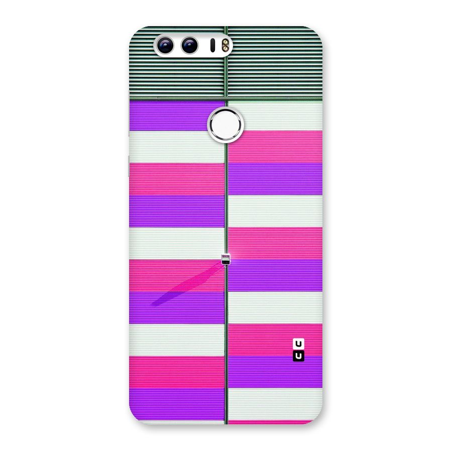 Patterns City Back Case for Honor 8