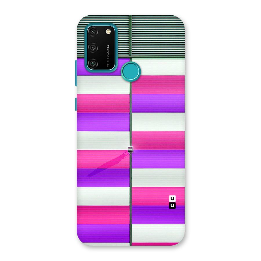Patterns City Back Case for Honor 9A