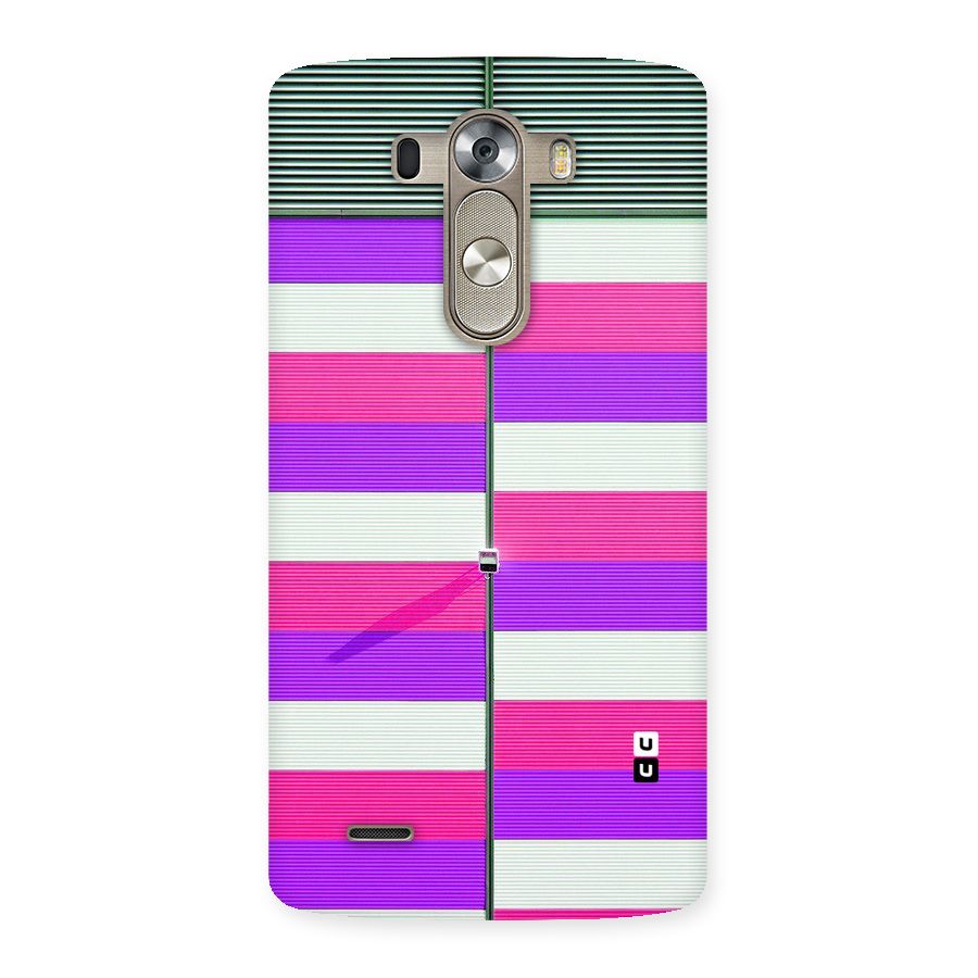 Patterns City Back Case for LG G3