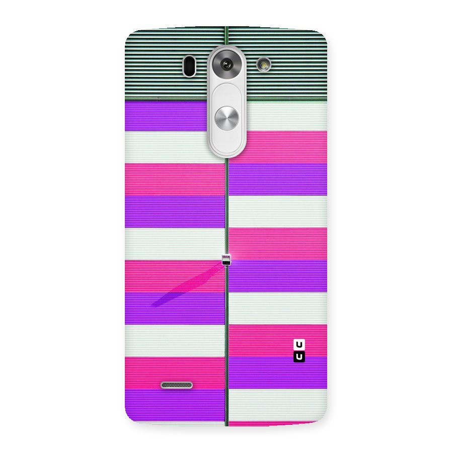 Patterns City Back Case for LG G3 Beat