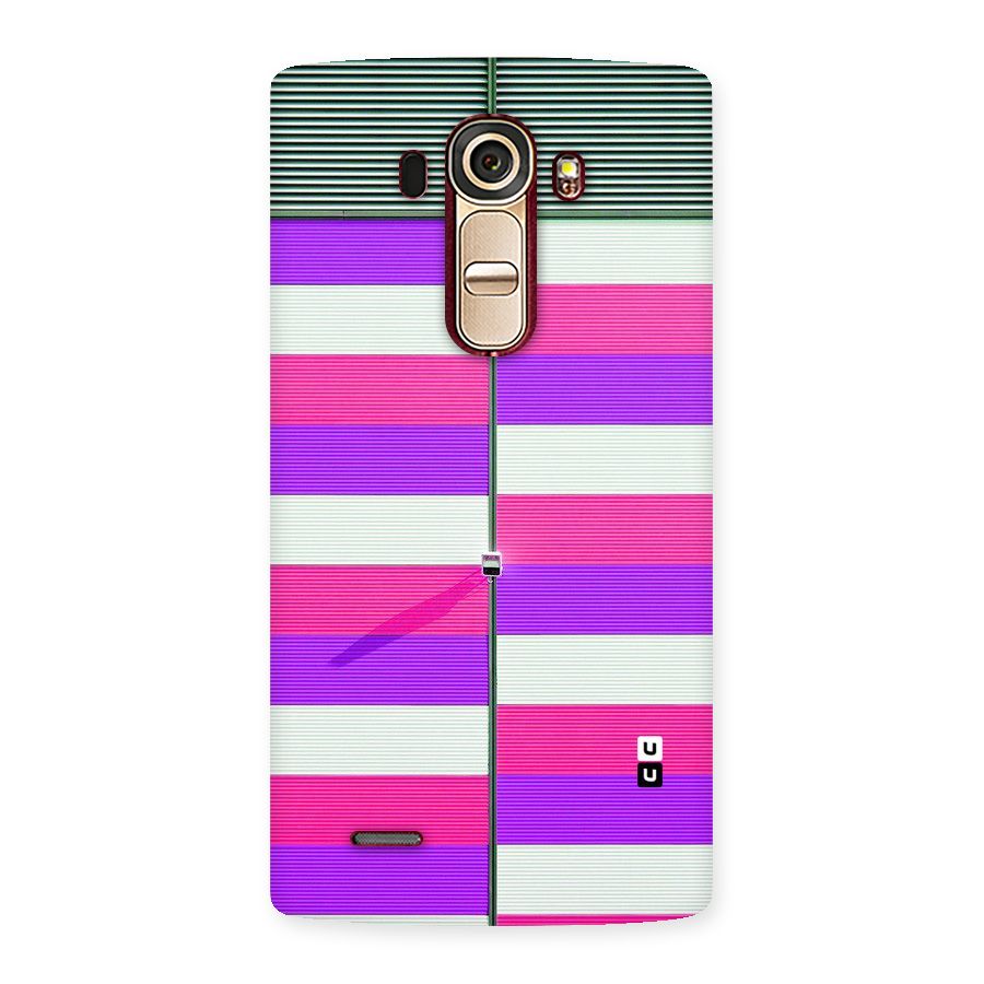 Patterns City Back Case for LG G4