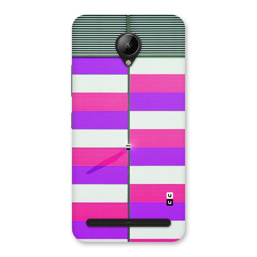 Patterns City Back Case for Lenovo C2