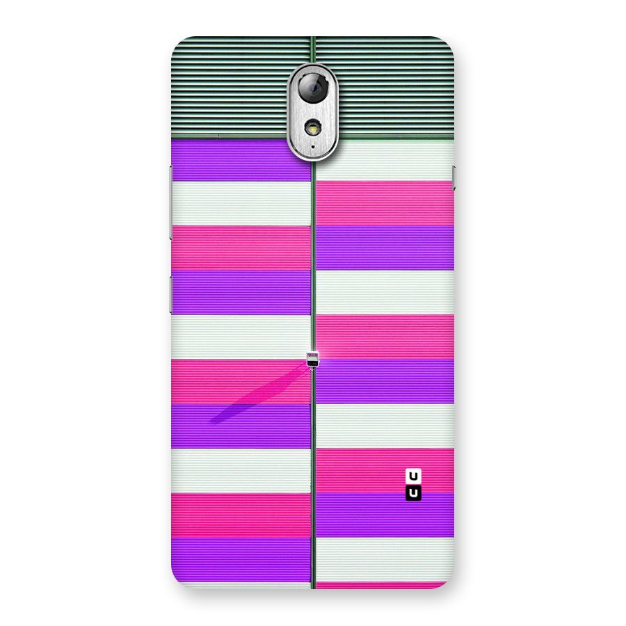 Patterns City Back Case for Lenovo Vibe P1M