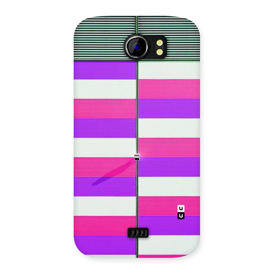 Patterns City Back Case for Micromax Canvas 2 A110