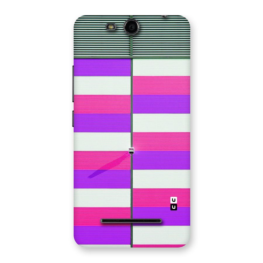 Patterns City Back Case for Micromax Canvas Juice 3 Q392