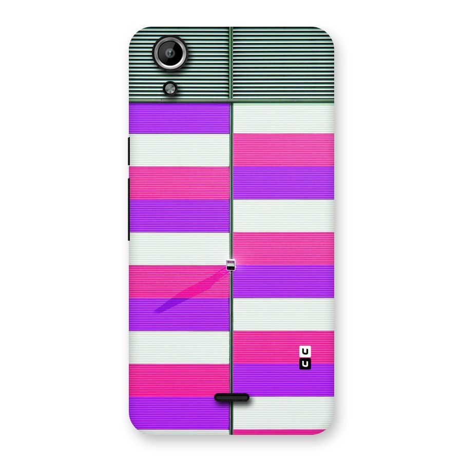 Patterns City Back Case for Micromax Canvas Selfie Lens Q345