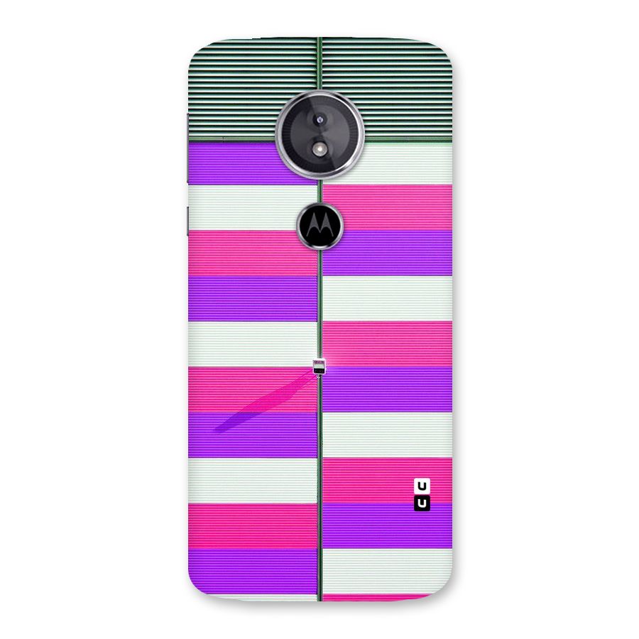 Patterns City Back Case for Moto E5