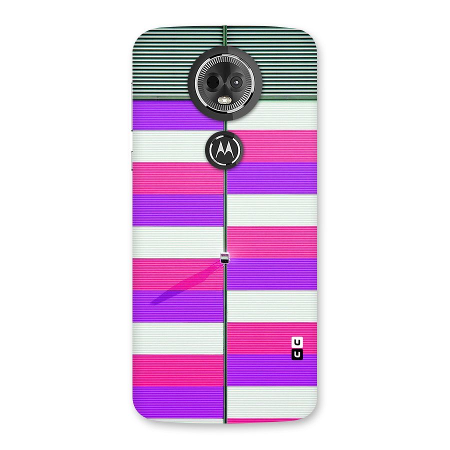 Patterns City Back Case for Moto E5 Plus