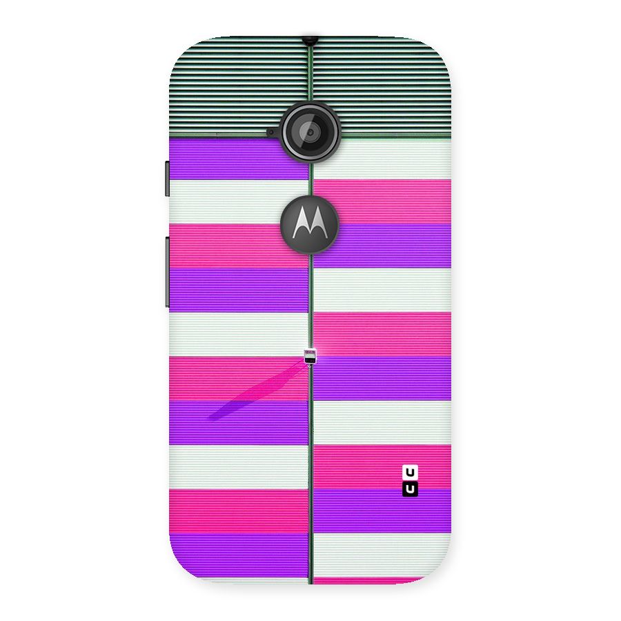 Patterns City Back Case for Moto E 2nd Gen