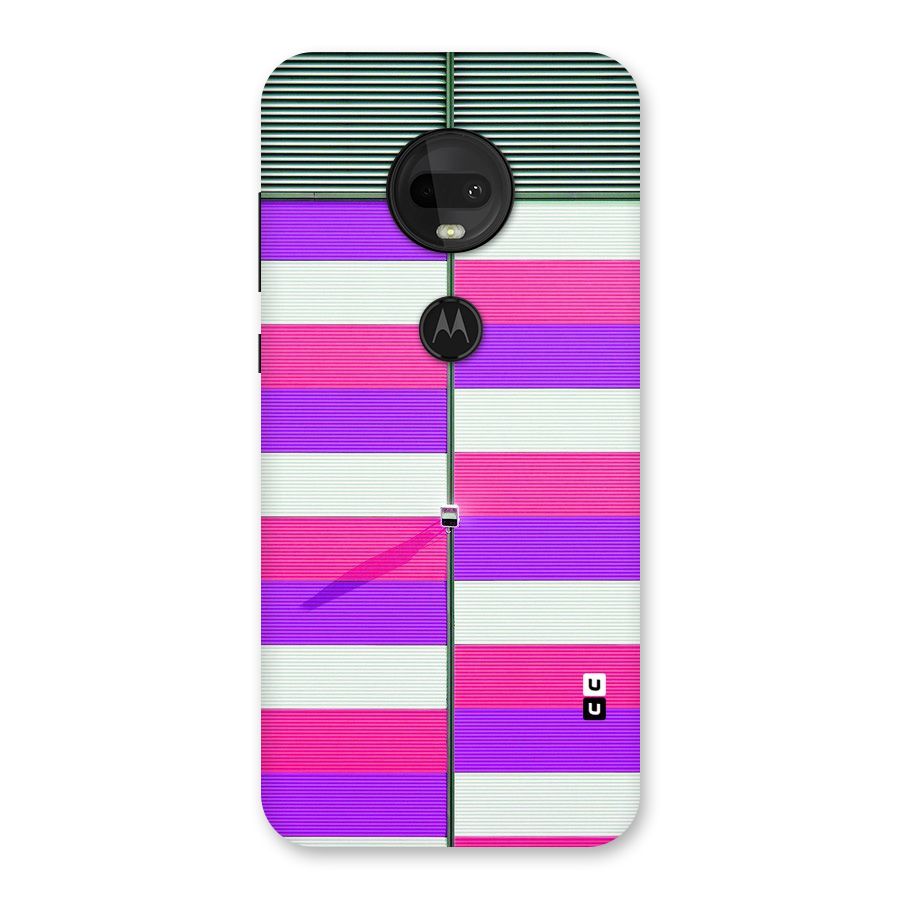 Patterns City Back Case for Moto G7