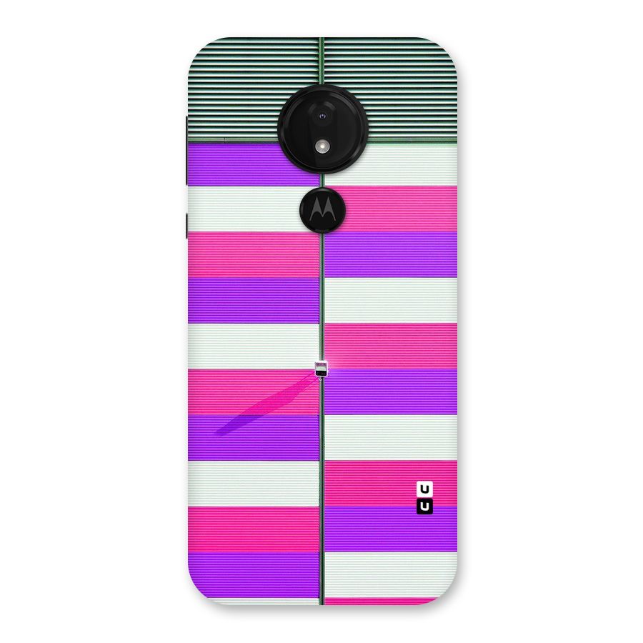 Patterns City Back Case for Moto G7 Power
