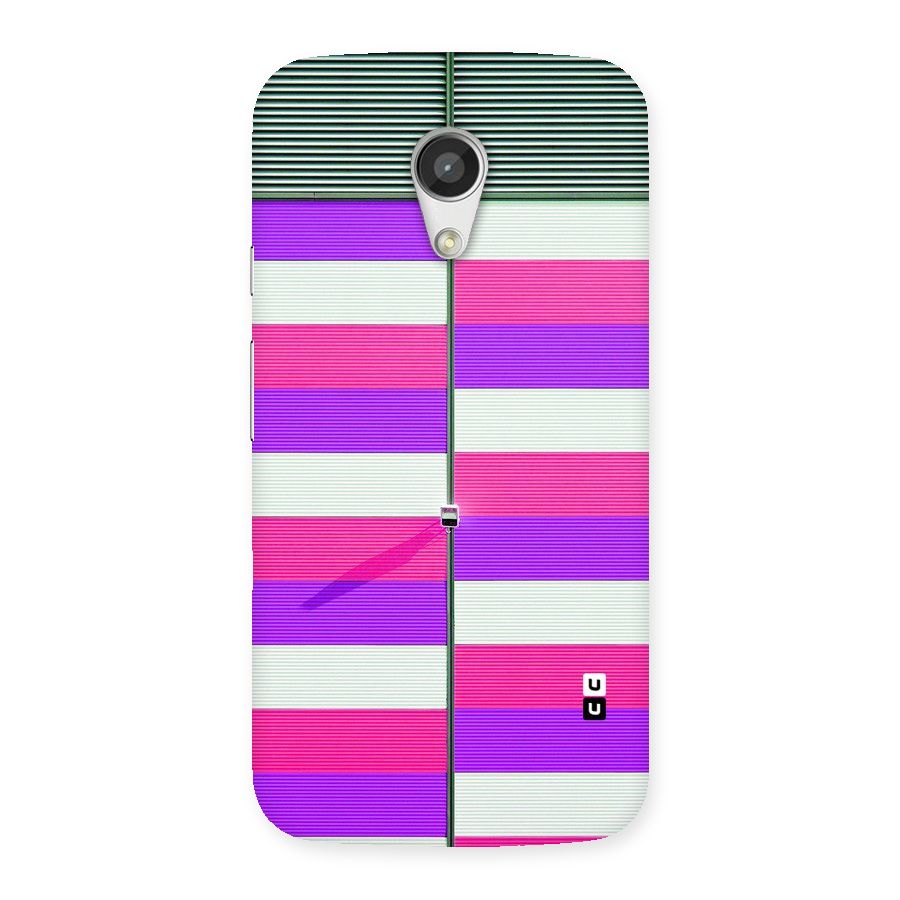 Patterns City Back Case for Moto G 2nd Gen