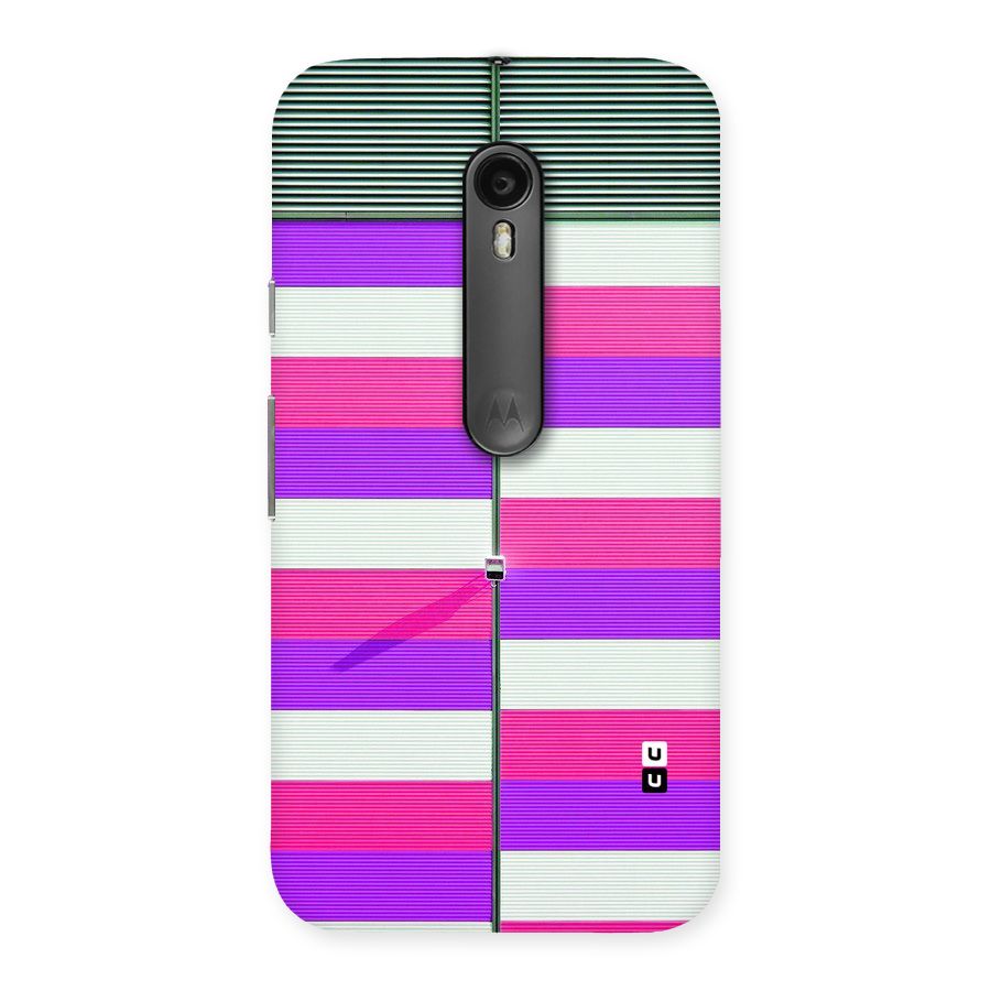 Patterns City Back Case for Moto G Turbo