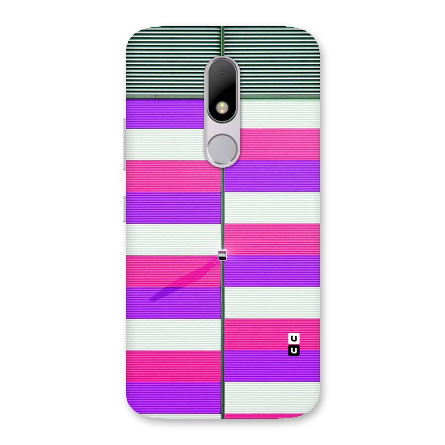 Patterns City Back Case for Moto M