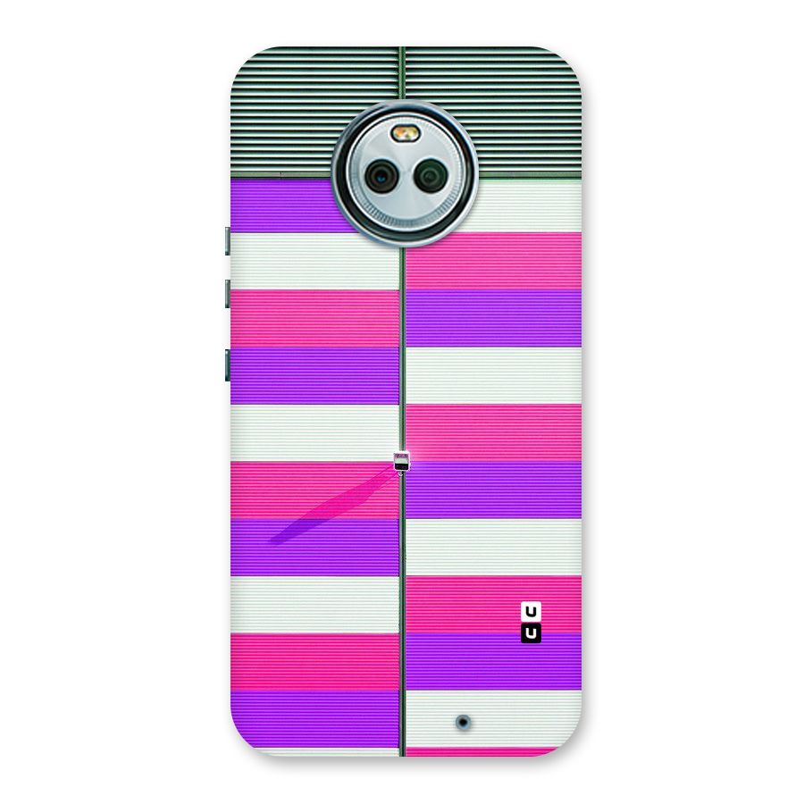 Patterns City Back Case for Moto X4