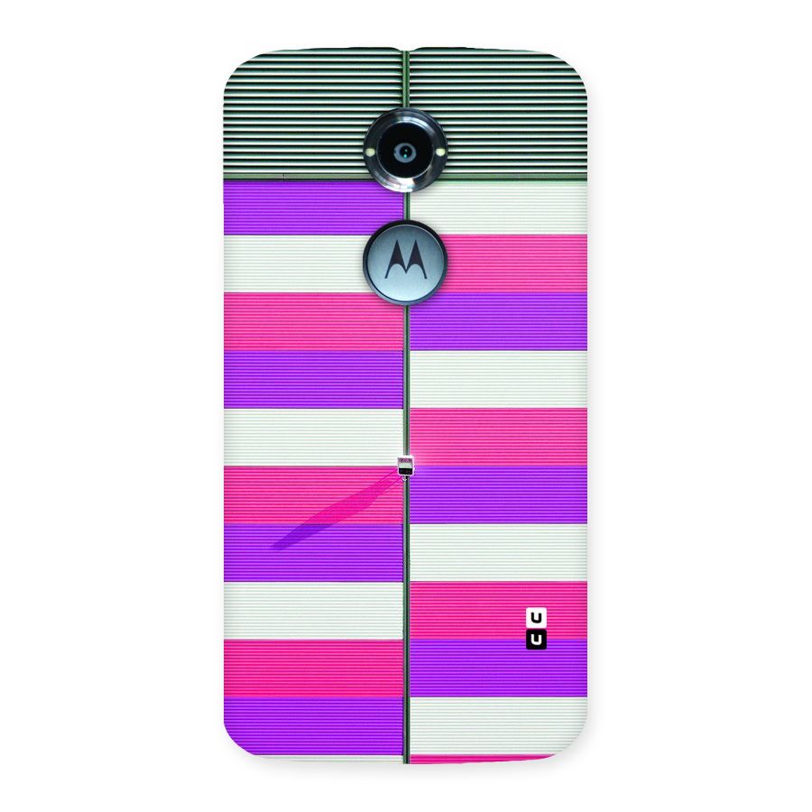 Patterns City Back Case for Moto X 2nd Gen