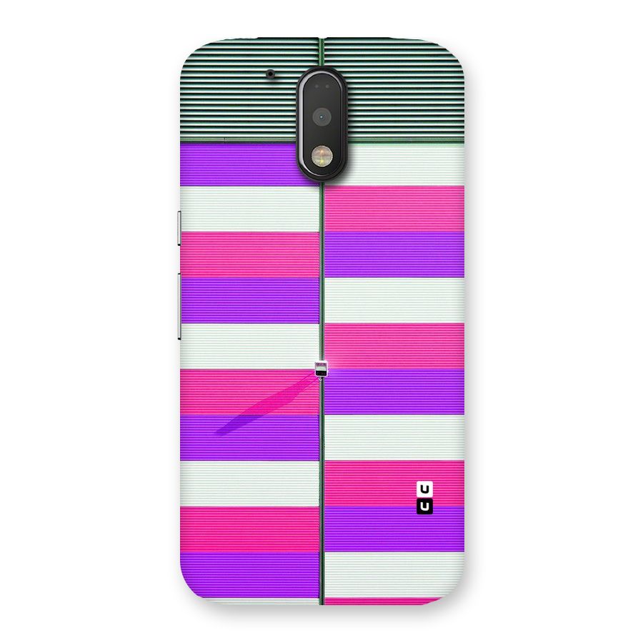 Patterns City Back Case for Motorola Moto G4 Plus