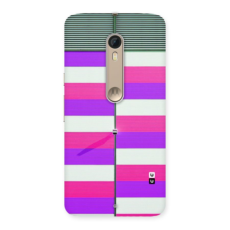 Patterns City Back Case for Motorola Moto X Style