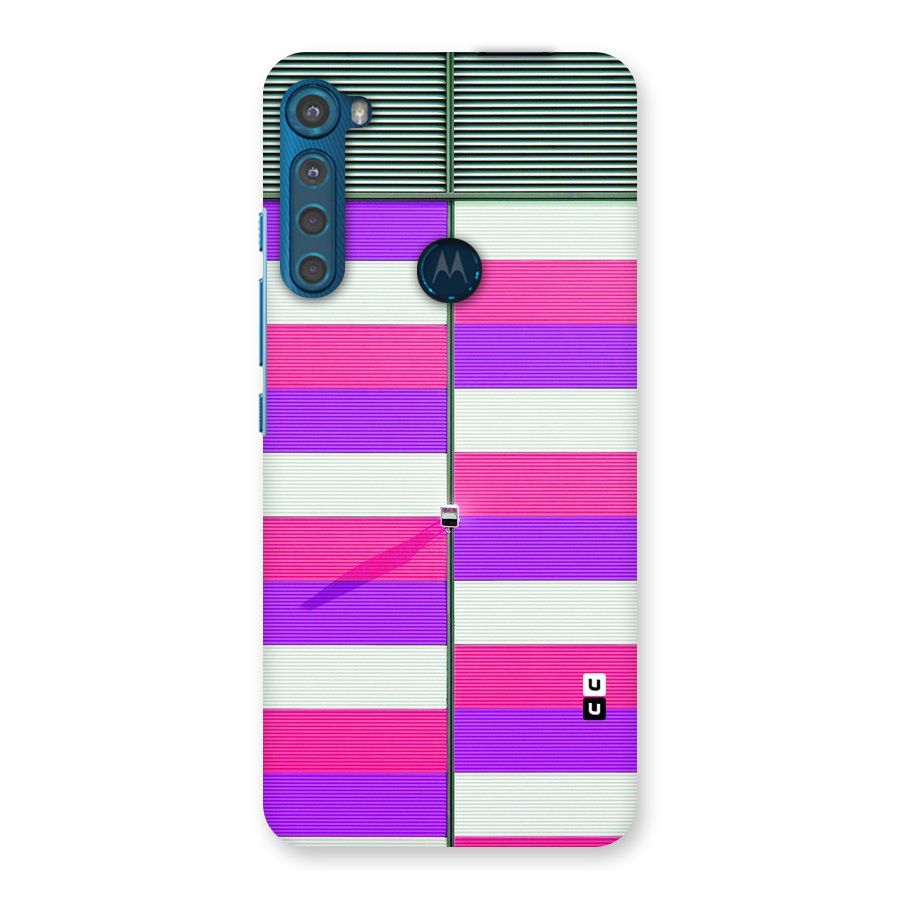 Patterns City Back Case for Motorola One Fusion Plus