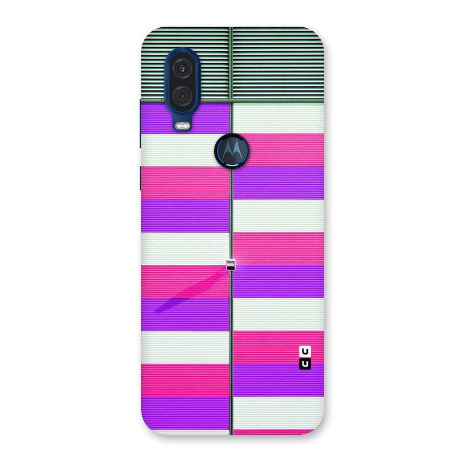 Patterns City Back Case for Motorola One Vision