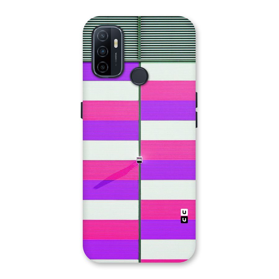 Patterns City Back Case for Oppo A32
