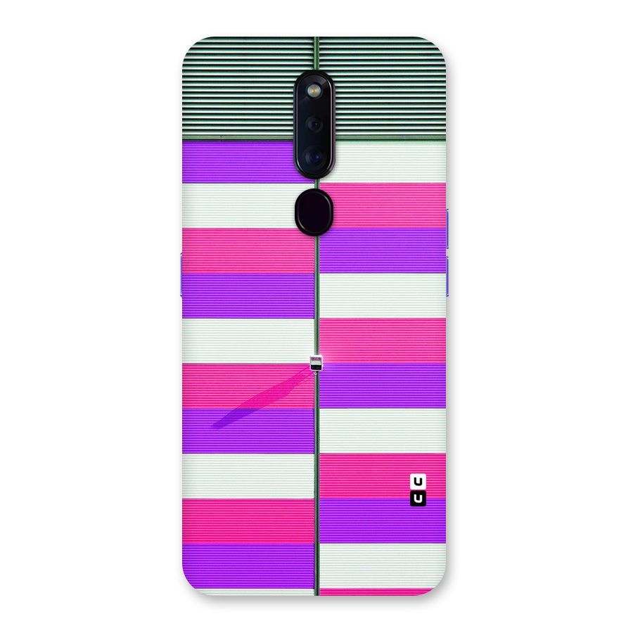 Patterns City Back Case for Oppo F11 Pro