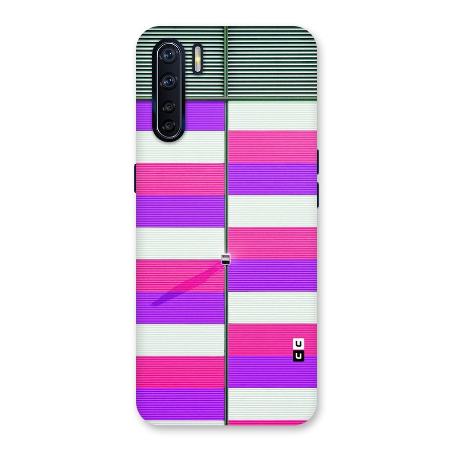 Patterns City Back Case for Oppo F15