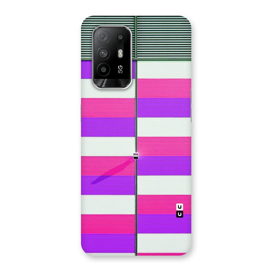 Patterns City Back Case for Oppo F19 Pro Plus 5G