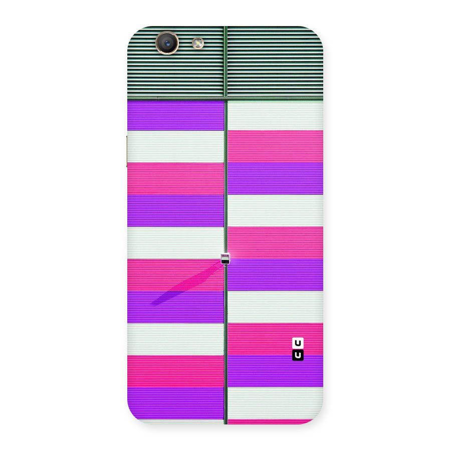 Patterns City Back Case for Oppo F1s