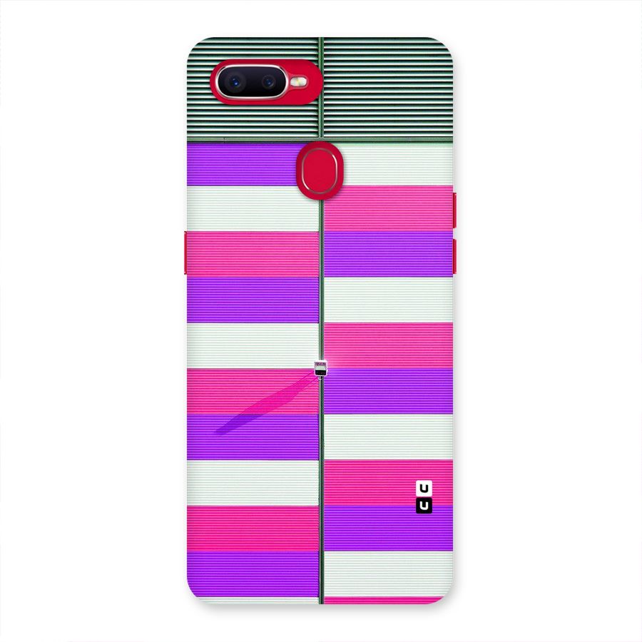 Patterns City Back Case for Oppo F9 Pro