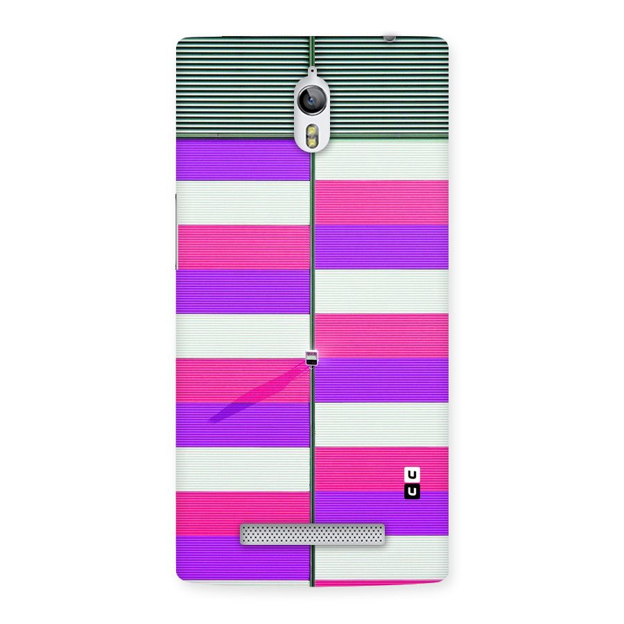 Patterns City Back Case for Oppo Find 7