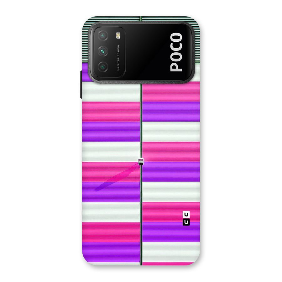 Patterns City Back Case for Poco M3