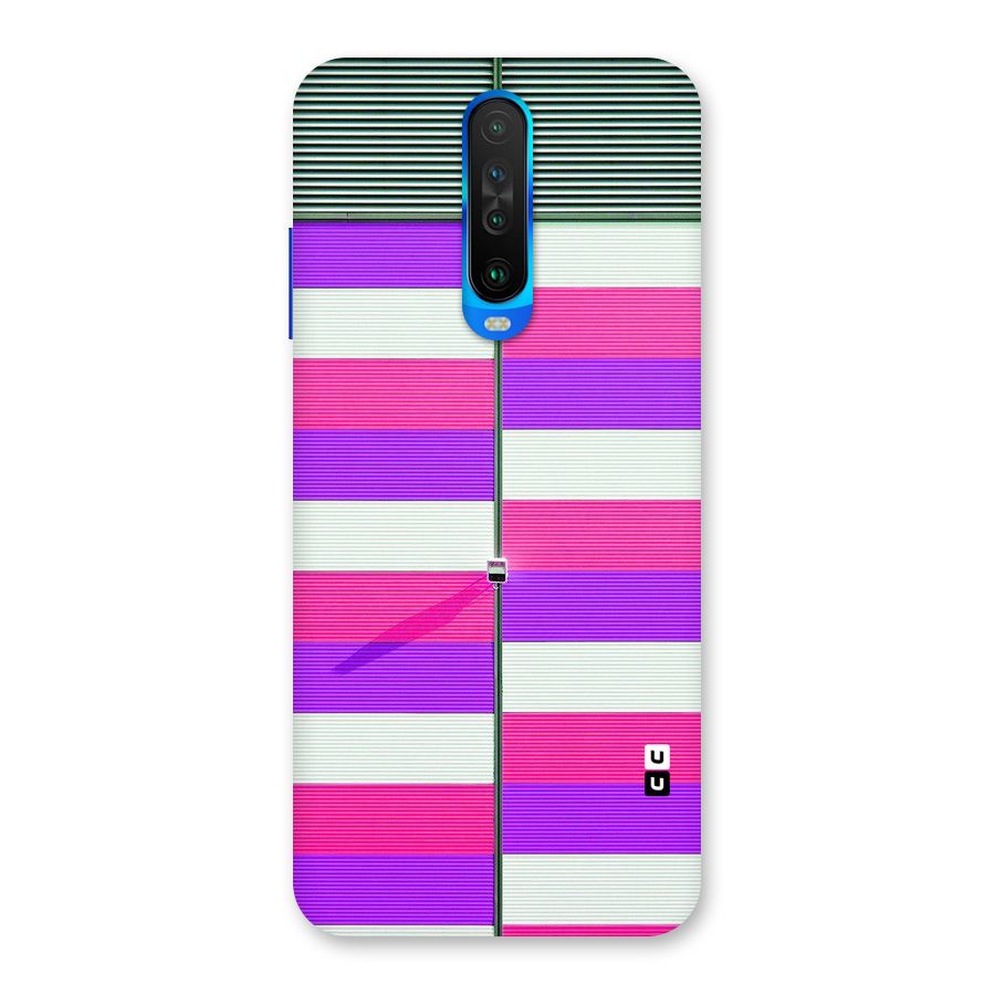 Patterns City Back Case for Poco X2