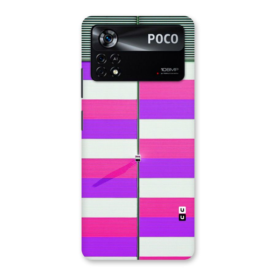 Patterns City Back Case for Poco X4 Pro 5G