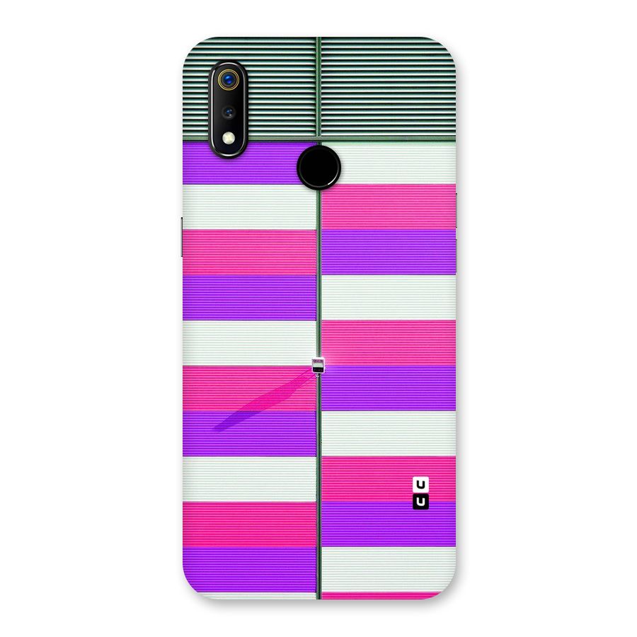 Patterns City Back Case for Realme 3