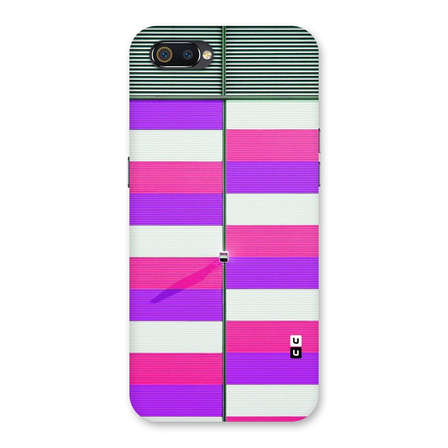 Patterns City Back Case for Realme C2