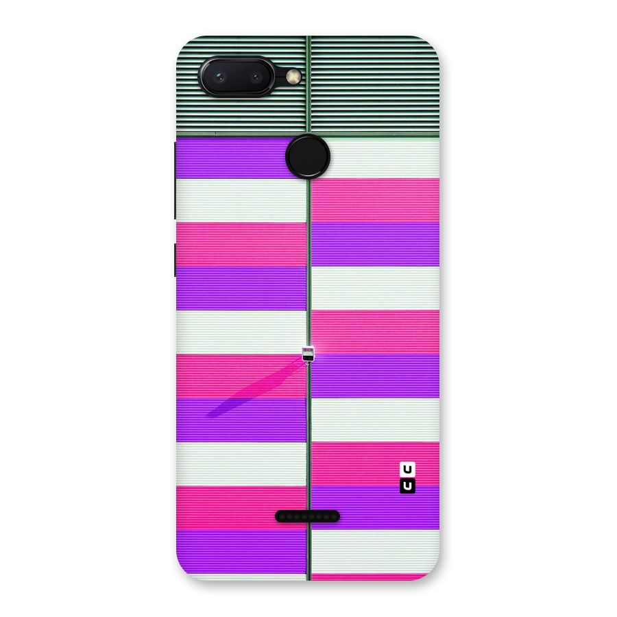 Patterns City Back Case for Redmi 6