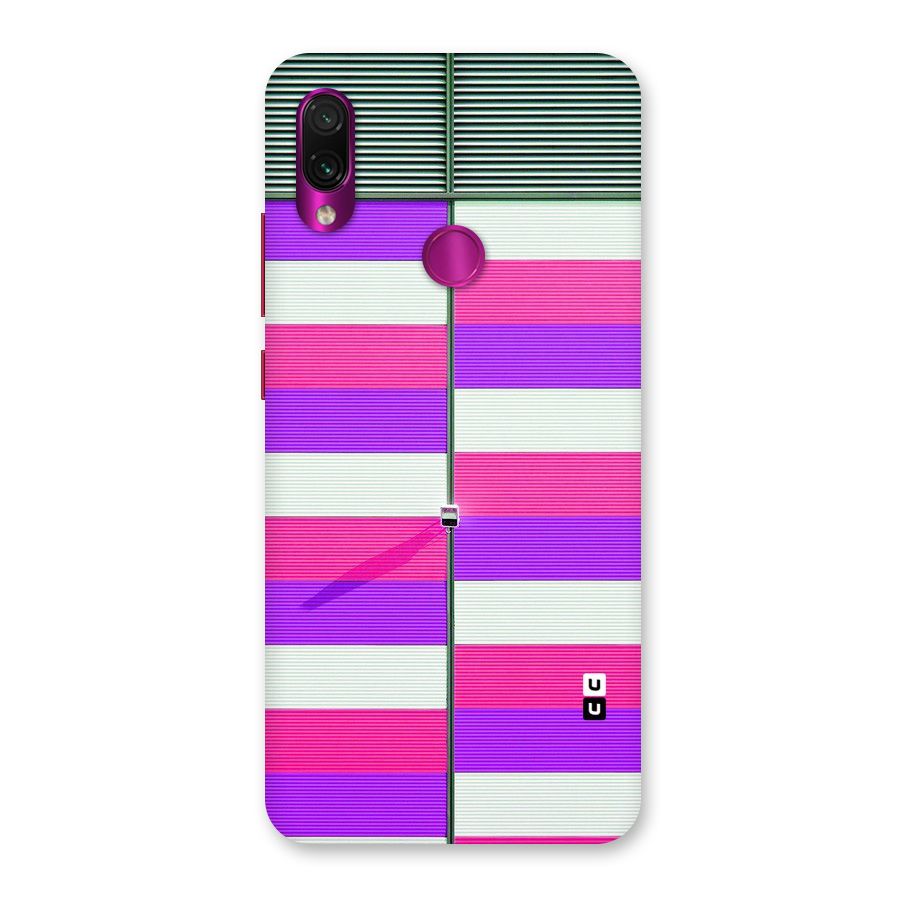Patterns City Back Case for Redmi Note 7 Pro