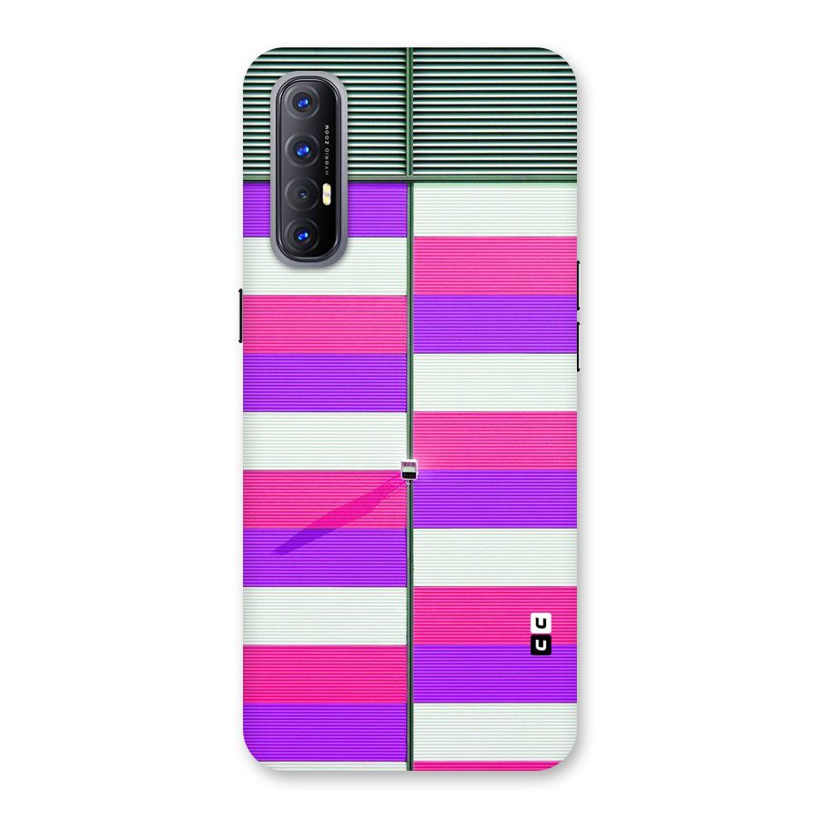Patterns City Back Case for Reno3 Pro