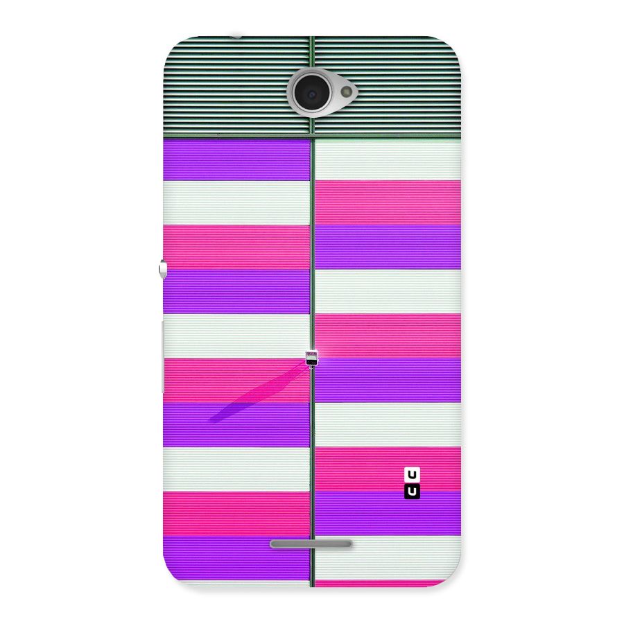 Patterns City Back Case for Sony Xperia E4