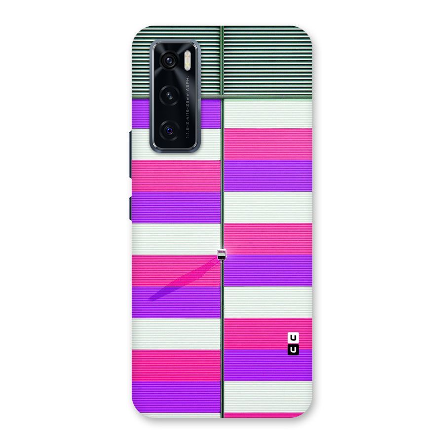 Patterns City Back Case for Vivo V20 SE
