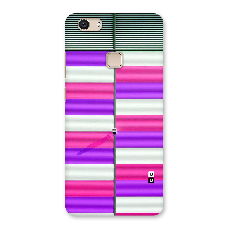 Patterns City Back Case for Vivo V7