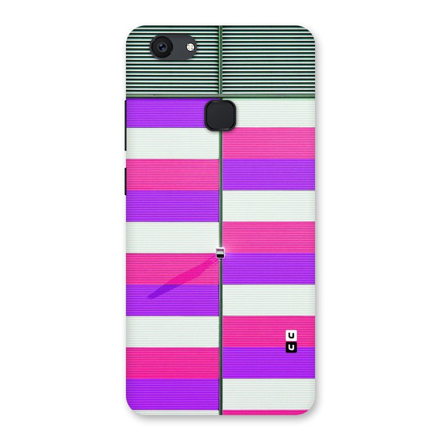 Patterns City Back Case for Vivo V7 Plus