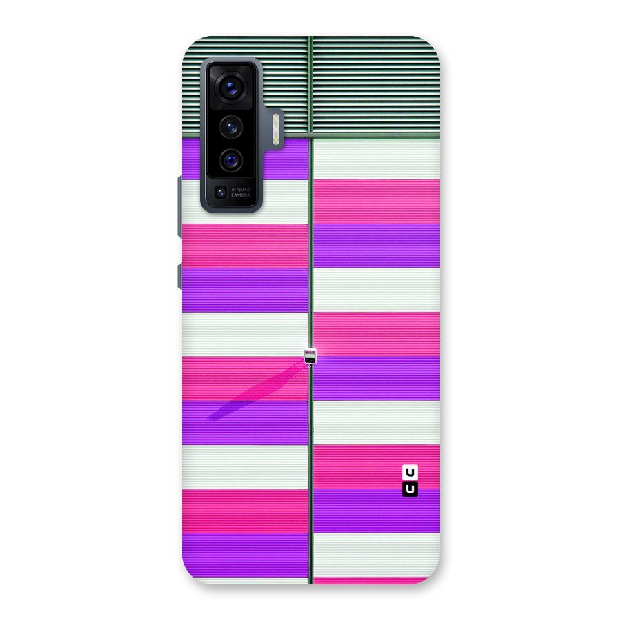 Patterns City Back Case for Vivo X50