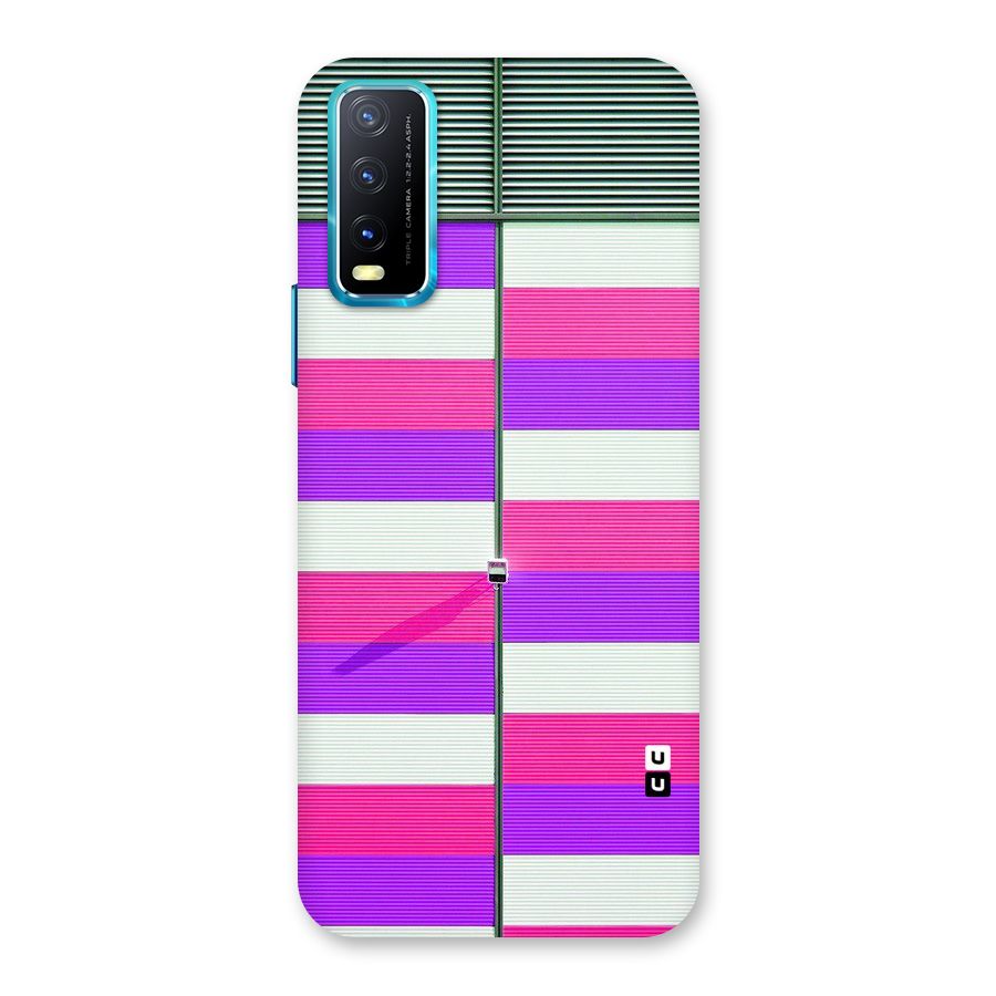 Patterns City Back Case for Vivo Y20G