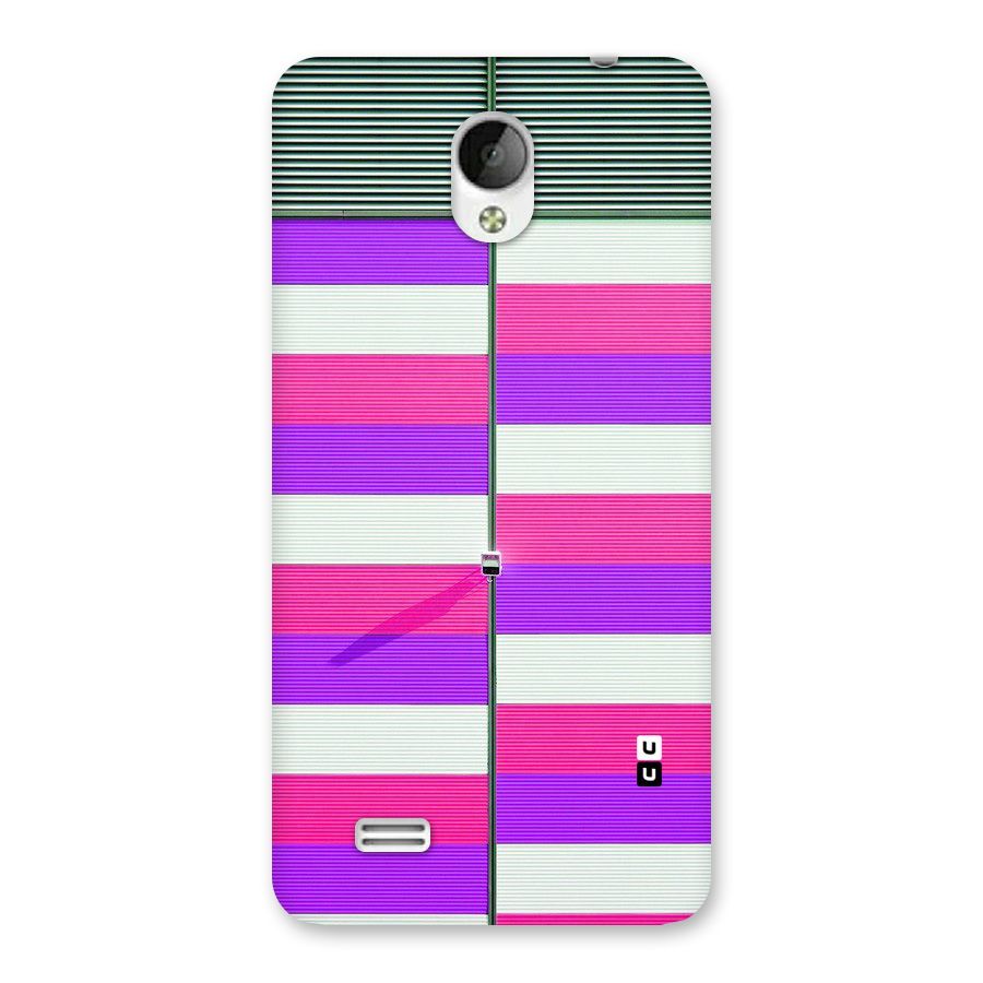 Patterns City Back Case for Vivo Y21
