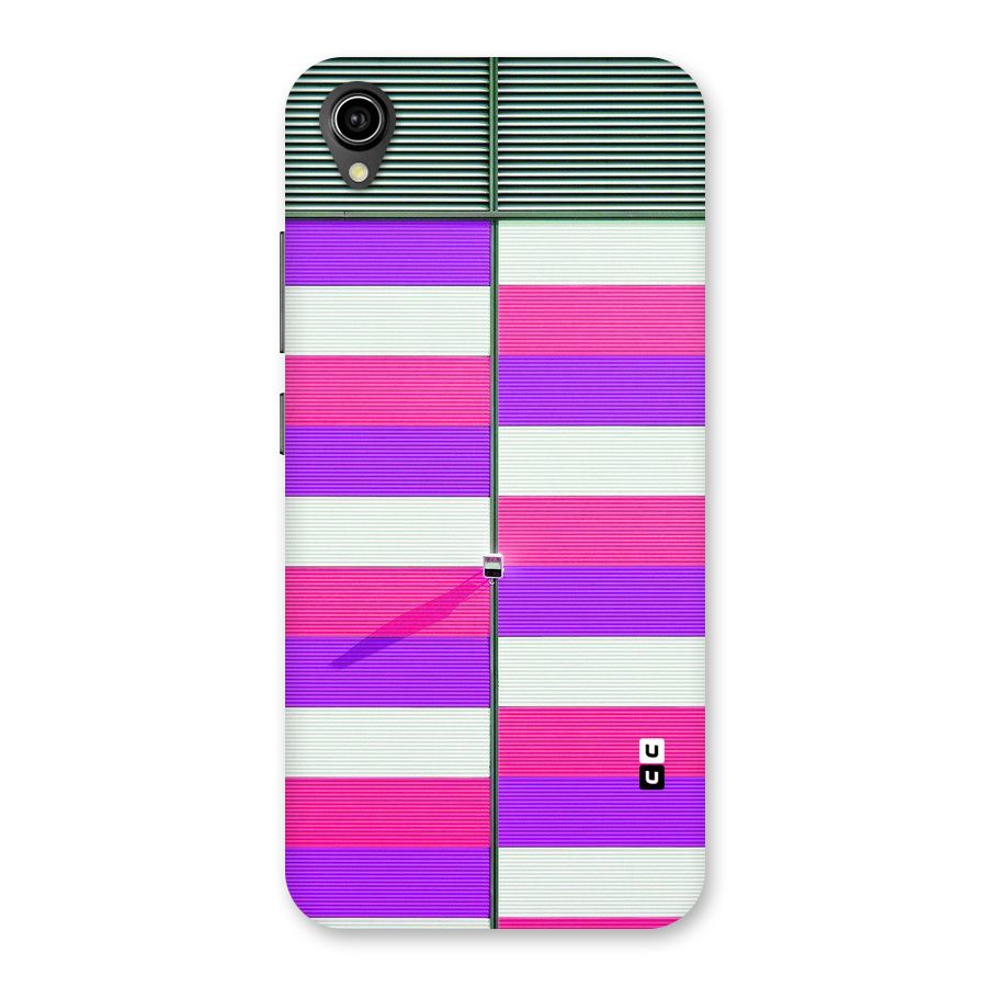Patterns City Back Case for Vivo Y90