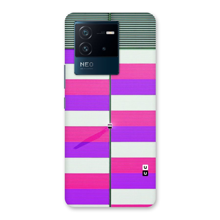 Patterns City Back Case for Vivo iQOO Neo 6 5G
