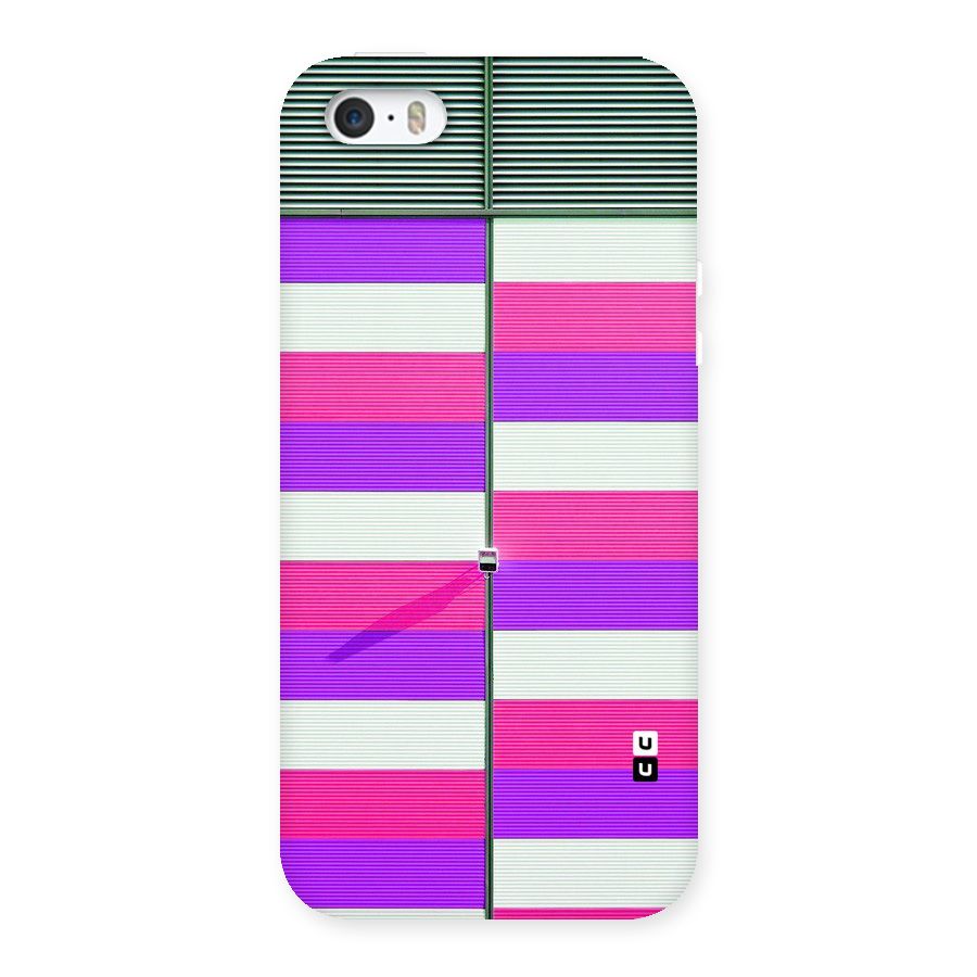 Patterns City Back Case for iPhone SE