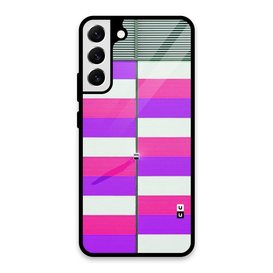 Patterns City Glass Back Case for Galaxy S22 Plus 5G